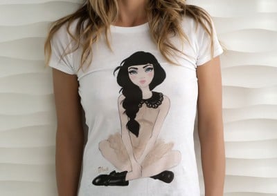 T-Shirt lunga "Doll" donna HDoll
