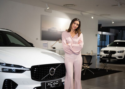 Daniela, consulente vendite. Rappresenta il brand Volvo supportando i clienti nella fase di acquisto