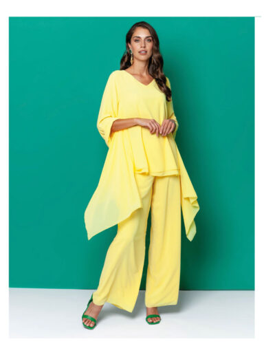 Outfit giallo Martino Midali